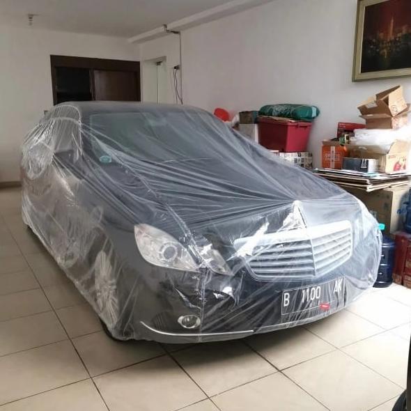 JUALJUAL Cover/sarung/selimut/ Mobil Transparan/Disposable Plastic Cover - bening, M