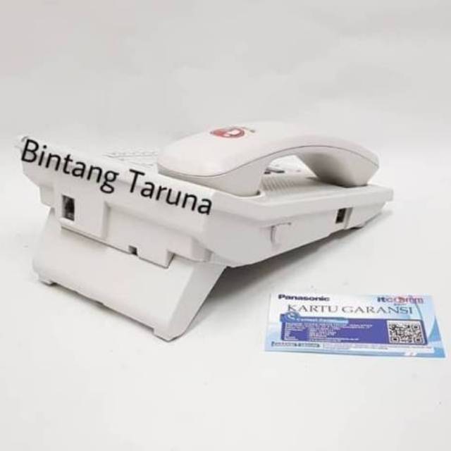 Telepon Kabel Panasonic KX-TS885ND Pesawat Telepon Panasonic KX-TS885 Telfon Rumah KX-TS885 (Putih)