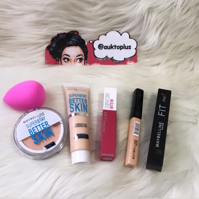 Maybelline 5in1 Paket hemat makeup maybelline