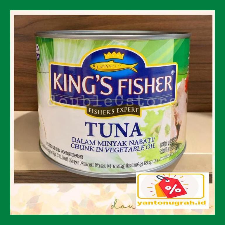 

Ytnksot King'S Fisher Tuna Dalam Minyak Nabati / Chunk In Oil 1800Gr Sotyt07