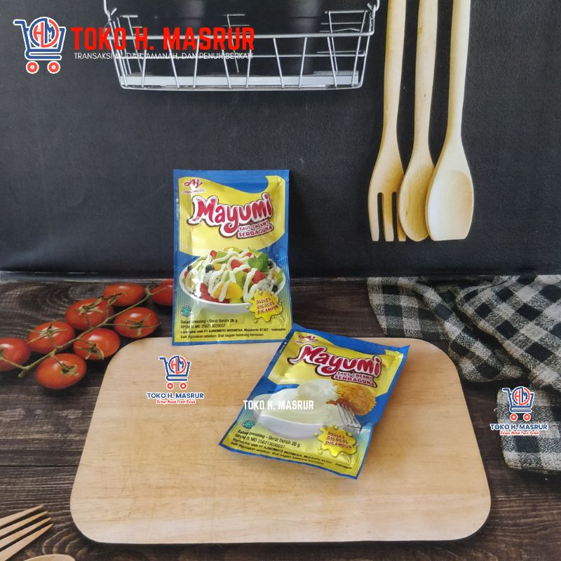 Mayumi Saus Mayo | Mayonaise Mayumi 20gr