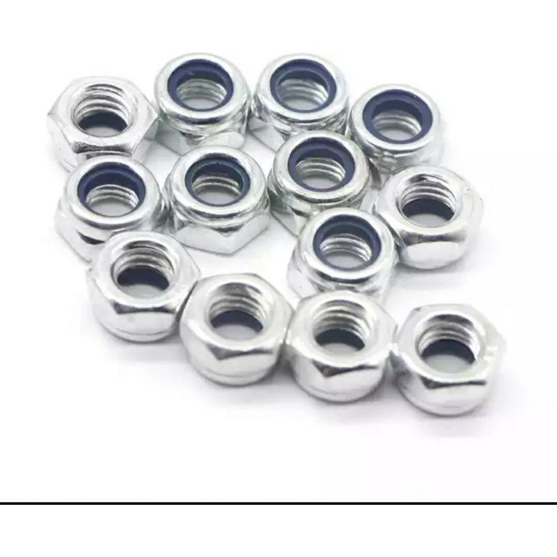 Lock Nut Mur Nylon 195 pcs M3 ~ M10