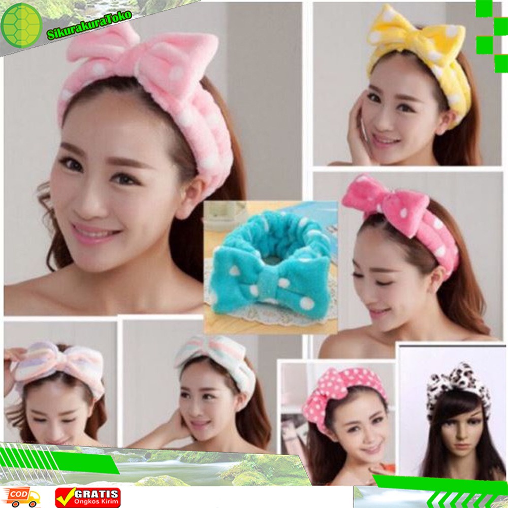 (SKR) BANDO PITA Headband Bandana Mandi