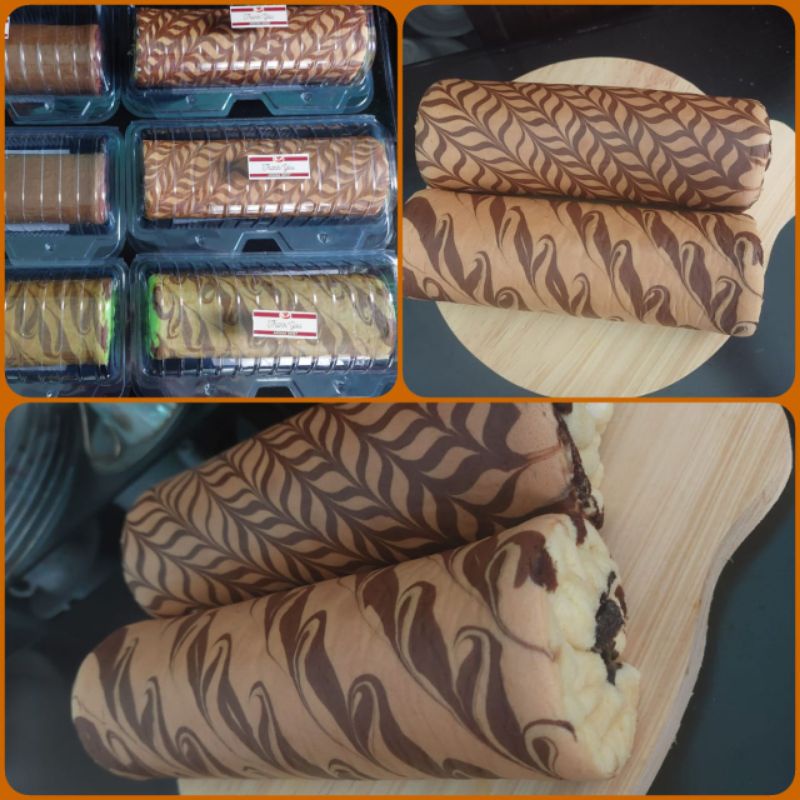 Bolu Gulung Kue Roll Cake Panggang Selai Krim Cream Mentega Coklat Keju Blueberry Cheese Jam Jelly S