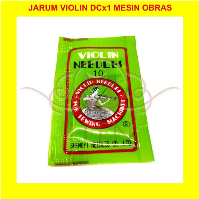 Jarum VIOLIN Needle DC x 1 Mesin Jahit Obras Industri &amp; Kecil LEEN - 13