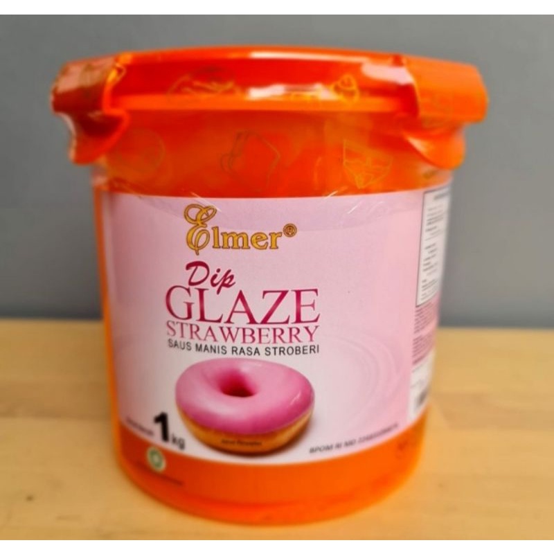 

Elmer Dip Glaze Strawberry 1Kg