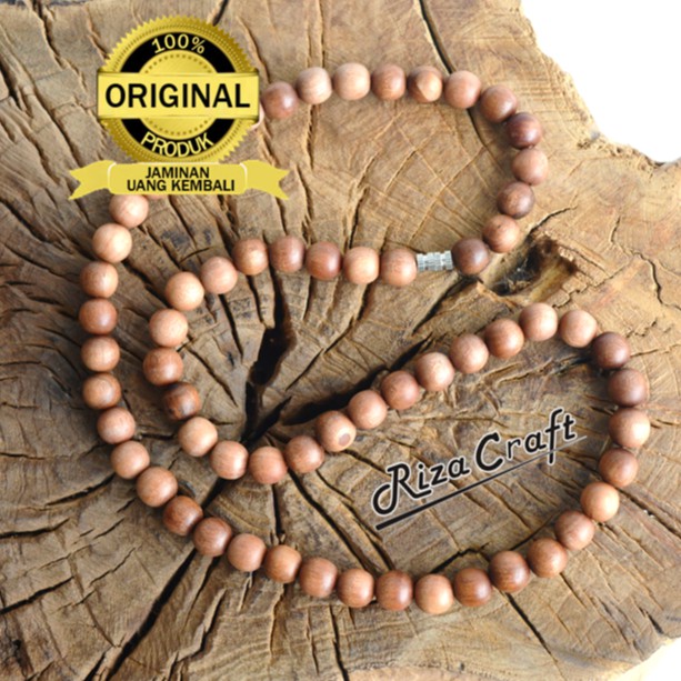 Riza craft Kalung Kayu Stigi Laut Asli Unik untuk Pria Wanita Cewek Cowok Kualitas Terbaik