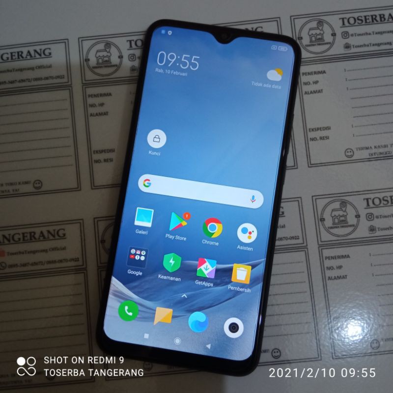 Hp Xiaomi Redmi 9 Ram 3 gb Internal 32 gb - Seken Bekas Second Preloved
