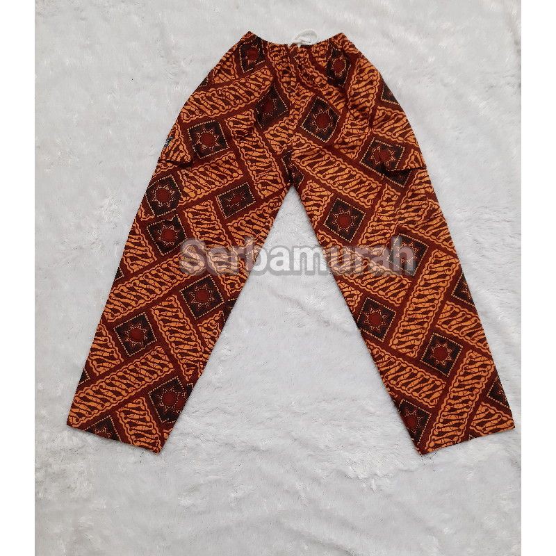 Celana boim anak celana batik panjang anak