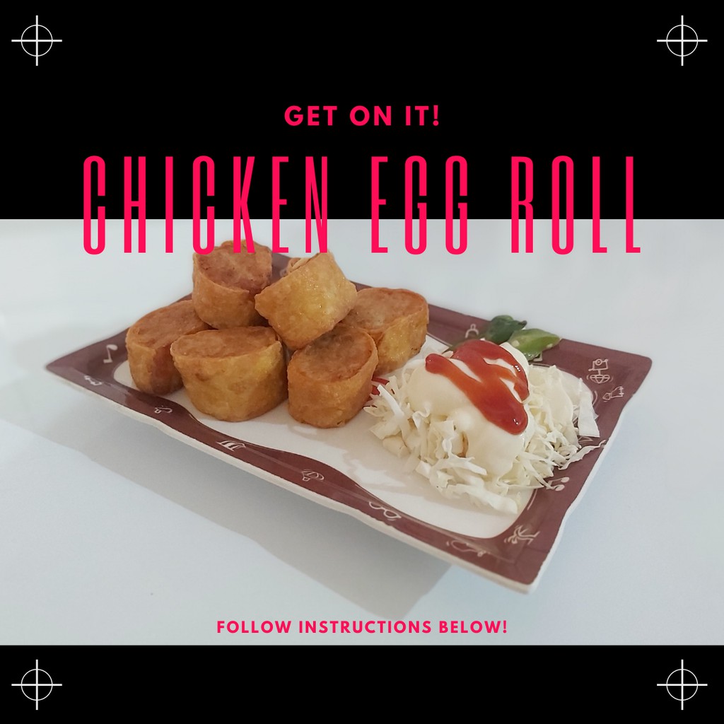 

Chicken Egg Roll Homemade Isi 2 Lonjor