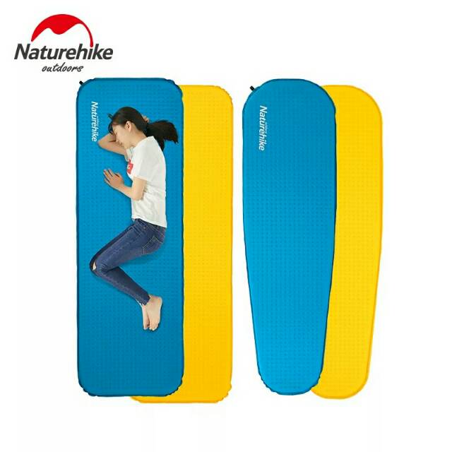MATRAS SELF INFLATE KOTAK dan OVAL NATUREHIKE NH19Q034-D