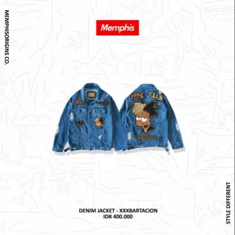 Memphis Origins Denim Jacket - XXXBARTACION
