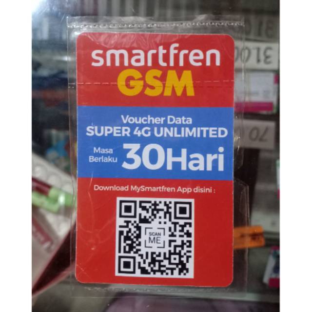 Voucher Kuota Smartfren Unlimited