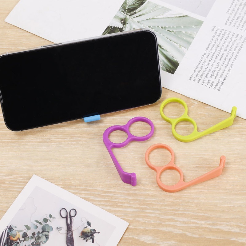 Ring Holder Universal Portable Bahan Plastik Untuk Handphone