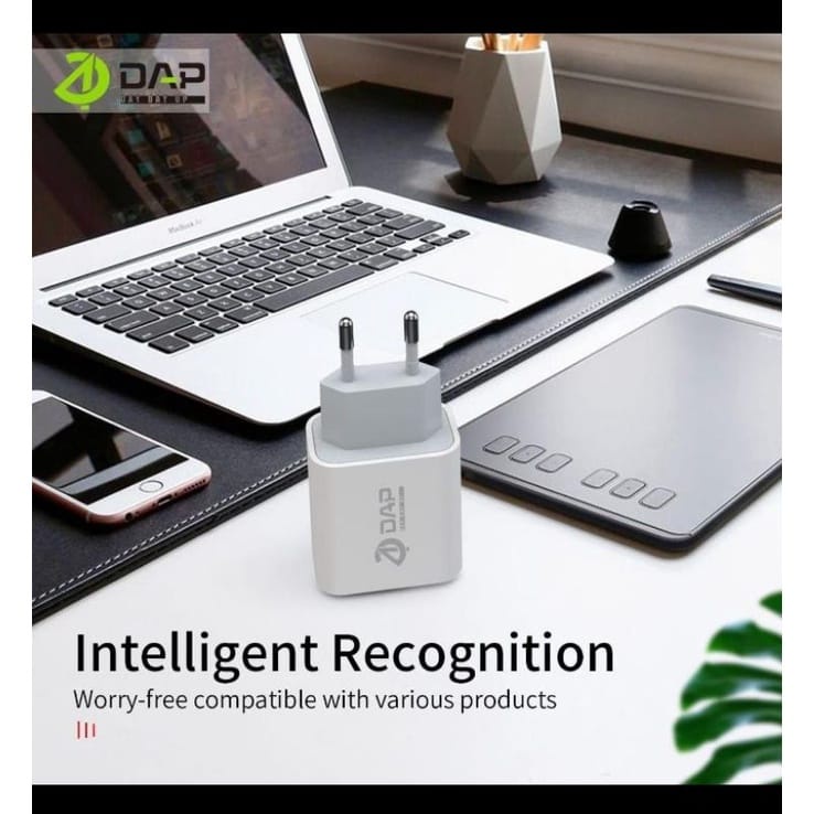 Batok Charger DAP D-AP6 Colokan TYPE-C Kepala Casan DAP D-AP6 USB C 20W Adaptor Charger DAP D-AP6 USB-C 20W ORIGINAL