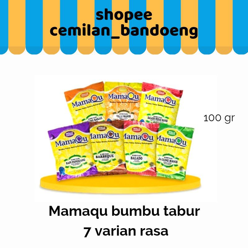 Mamaqu bumbu tabur snack 100gr