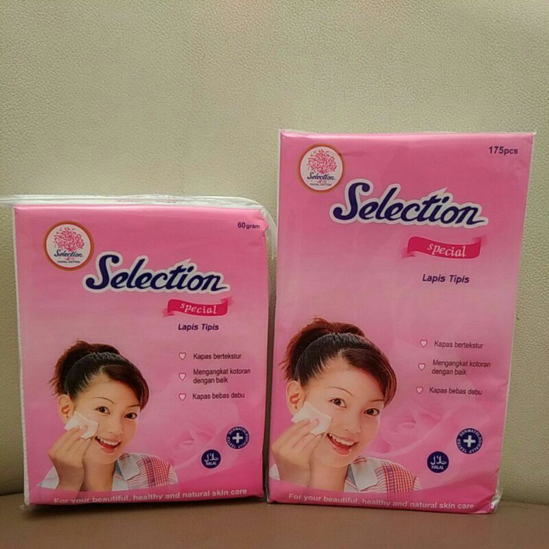 Selection Kapas Tipis 35gr 50gr 75gr Round 80 Cotton Bud 100 Korek Kuping BAYI