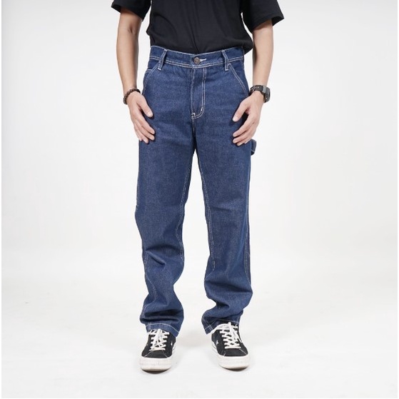 CELANA PANJANG DENIM PRIA | SECARP NAVY