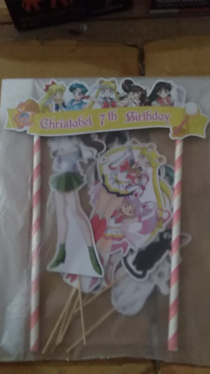 Topper Birthday Cake Duffy Bear Shelie Mae Stella Lou