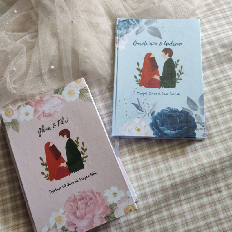 (100 LBR) NOTEBOOK CUSTOM A5 BUKU CATATAN DIARY NOTEBOOK ISLAMI BUKU MUSLIMAH DAKWAH BY AKAD KITA-8