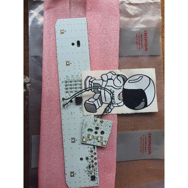 papan pcb Headlamp reflektor lampu depan led kabel 7 pin 8 original honda fi new vario 110 esp K46 p