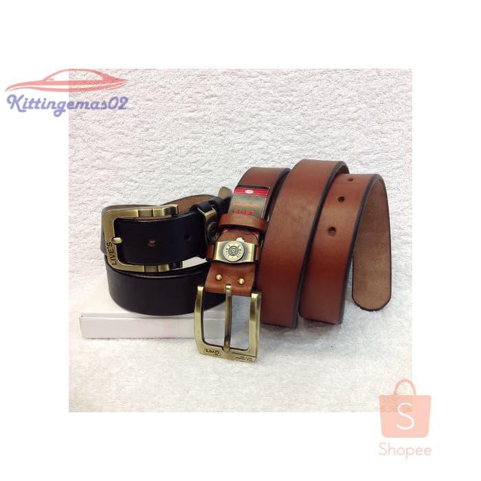 IKAT PINGGANG PRIA GESPER SABUK KTG2I1509 LEVIS IMPORT ASLI KULIT