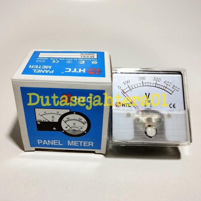 VU VOLT ANALOG AC HTC PANEL METER DS