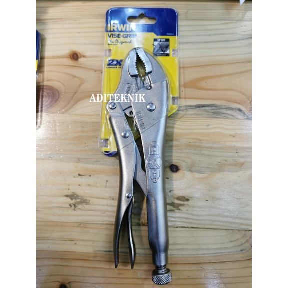 Tang - Tang Buaya Lengkung Irwin Vise Grip 10Wr 10" Inch Heavy Duty Ori Asli