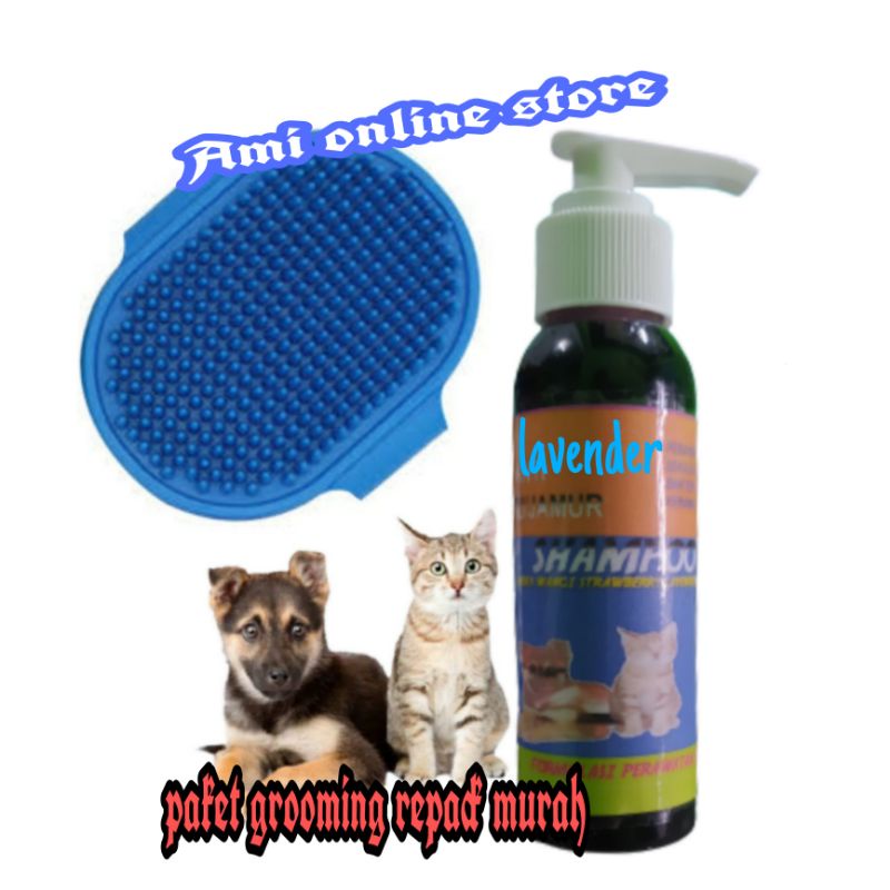 Paket Shampoo grooming SEGI 100 ml Anti kutu Bakteri Anjing kucing Musang