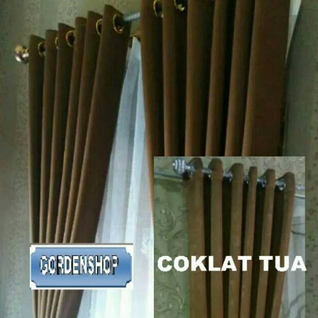 Gorden Blackout import coklat tua blazer shabby polos Gorden Blackout import coklat tua blazer shabby polos