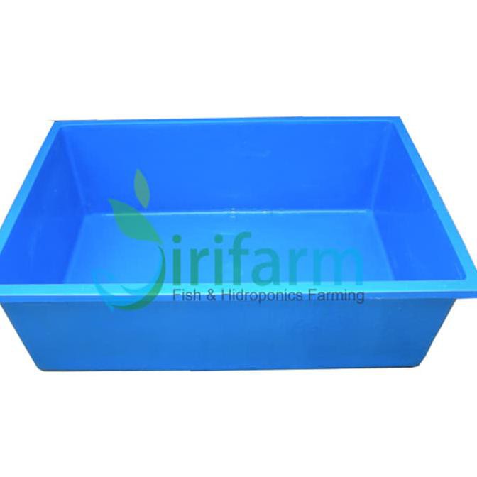 PROMO BAK / KOLAM IKAN PERSEGI 120 X 80 X 40 CM FIBER TEBAL BERKUALITAS TERLARIS