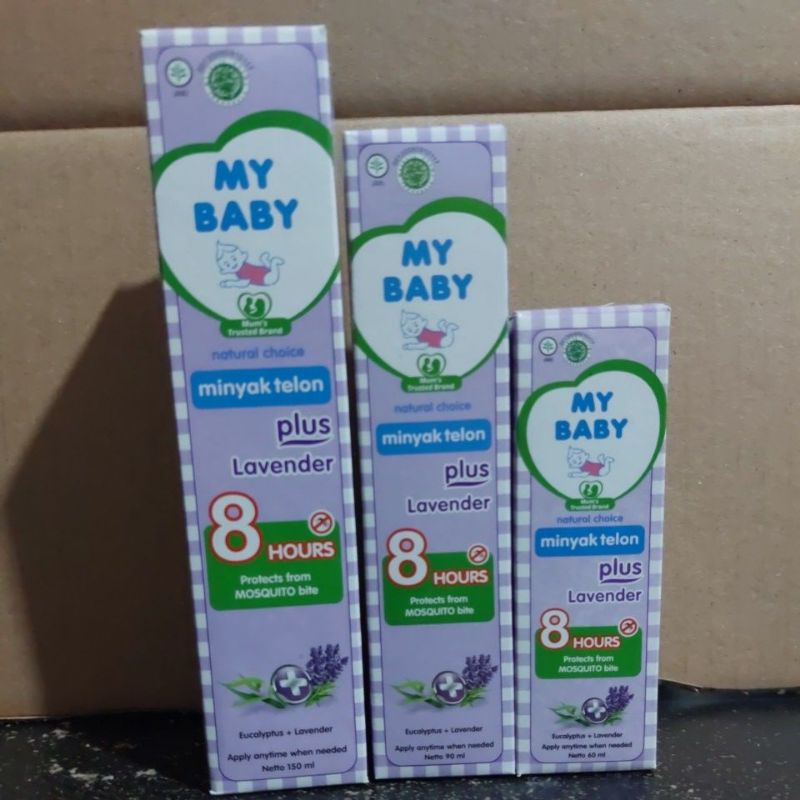 My Baby Minyak Telon plus Lavender 60ml,90ml,150ml