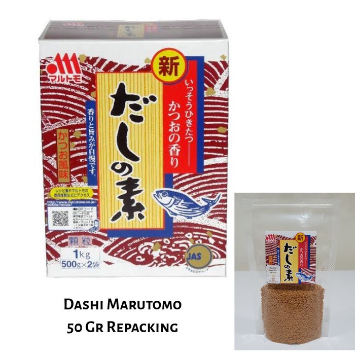 

Dashi Marutomo Hondashi 50 Gr Repack