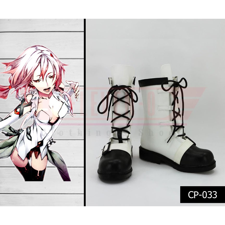 Sepatu Cosplay Guilty Crown EGOIST Yuzuriha Inori