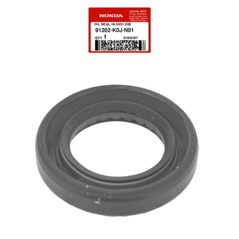 91202-K0J-N01 seal kruk as oil seal 19.5x30.5x6 genio scoopy 2021 beat 2020 asli honda ori ahm