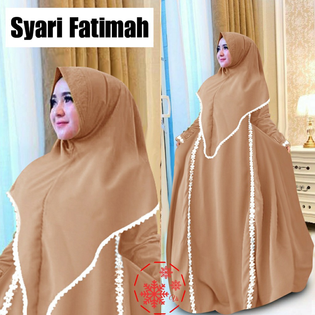 SY FATIMAH Busana muslim wanita Baju Dress muslim wanita modis