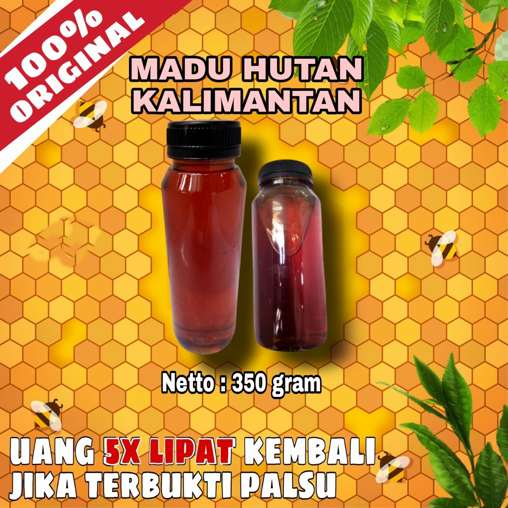 

Madu Murni Asli 350 gr - Madu Hutan Kalimantan Murni 100% Asli
