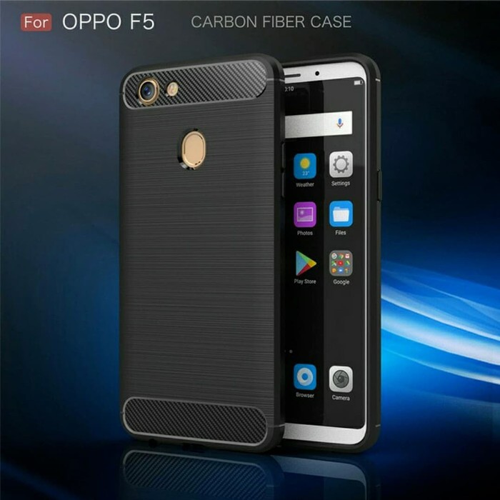 CASE SLIM FIT CARBON OPPO A52 A92 A5 2020 A53 A33 A54 4G A55 4G A74 4G 5G A95 4G OPPO F1S A59 F3 F3 PLUS F5 F7 F7 PRO F9 F9 PRO F11 F11 PRO OPPO K3