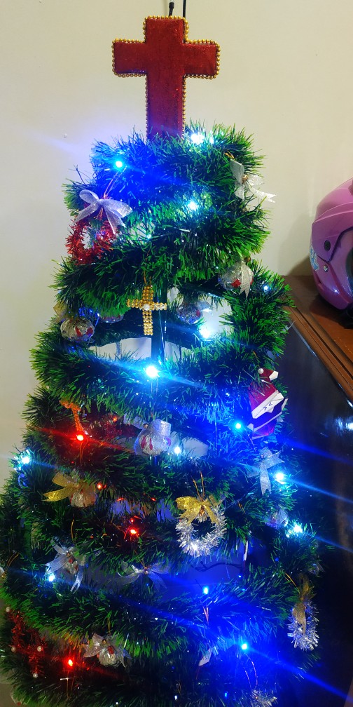 Slinger Tinsel Hiasan Hijau Salju Lingkaran Pohon Natal Dekorasi Christmas