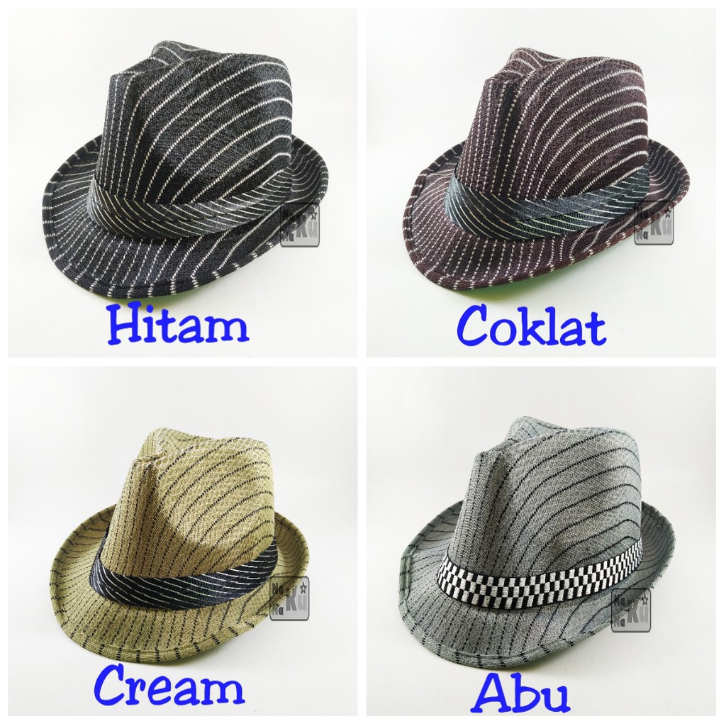 Topi Fedora Salur / Topi Jazz Salur / Topi Tompi Salur