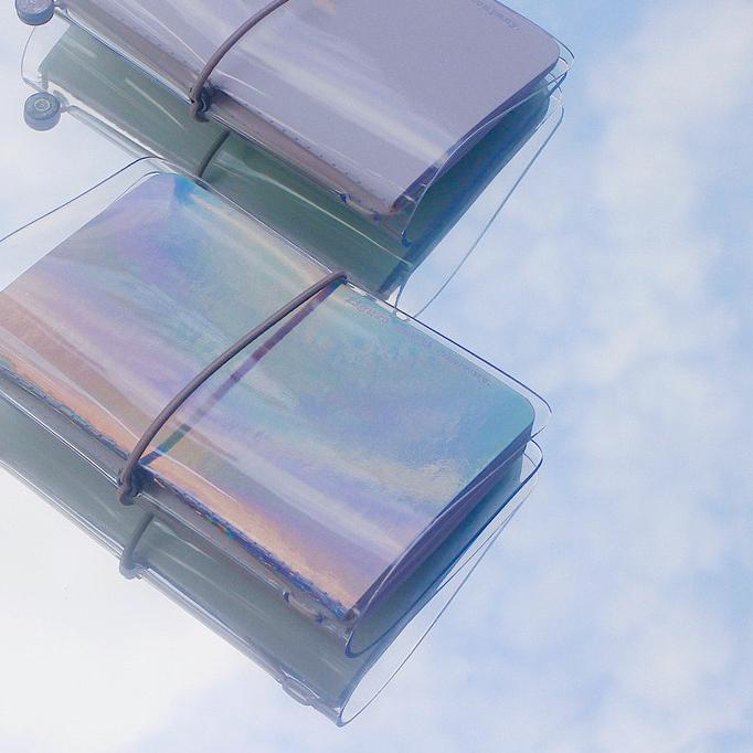 

Ready Figure Notes Traveler'S Journal Pvc Hologram Notebook
