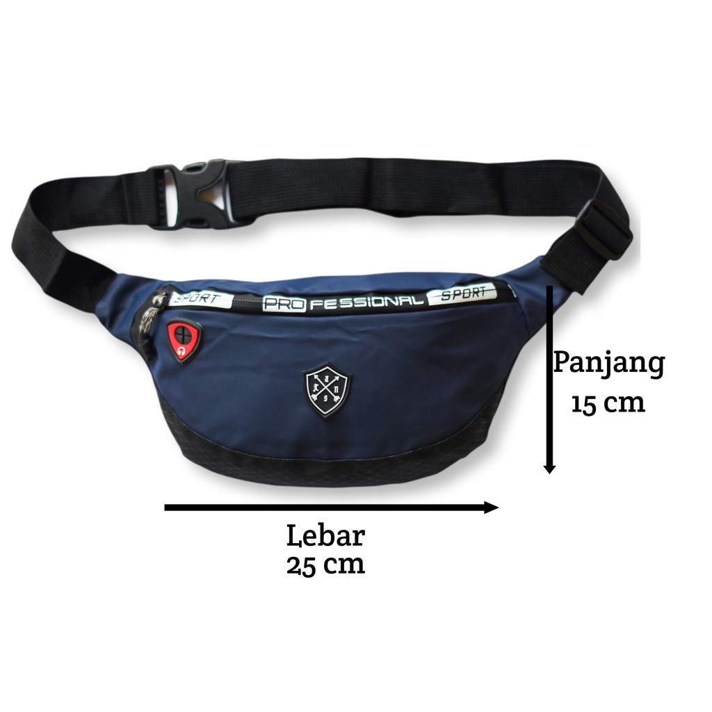 Waist Bag Rush - Rush - Olive - Tas Pinggang - Murah Keren