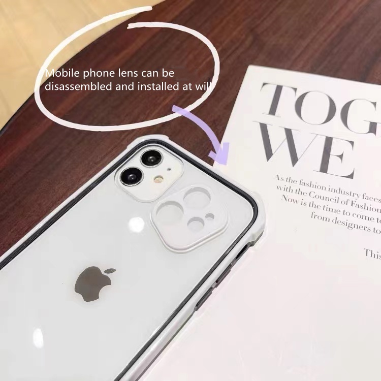 Case Transparan Tahan Jatuh Untuk iPhone 7Plus 8Plus 7 / 8 X XR XS MAX