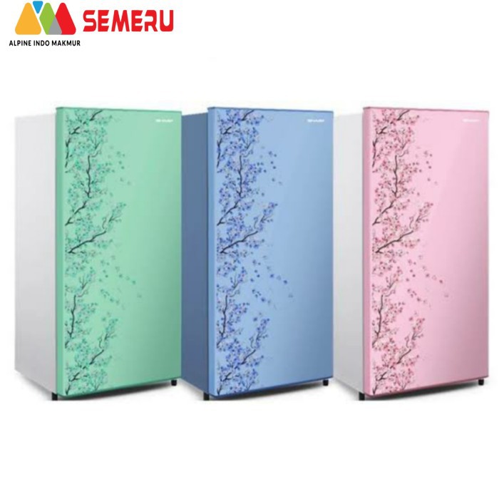 SHARP Kulkas 1 Pintu SAKURA SJ-N182 (Khusus Makassar)