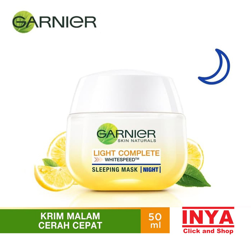 GARNIER LIGHT COMPLETE NIGHT YOGHURT SLEEPING MASK 50ml