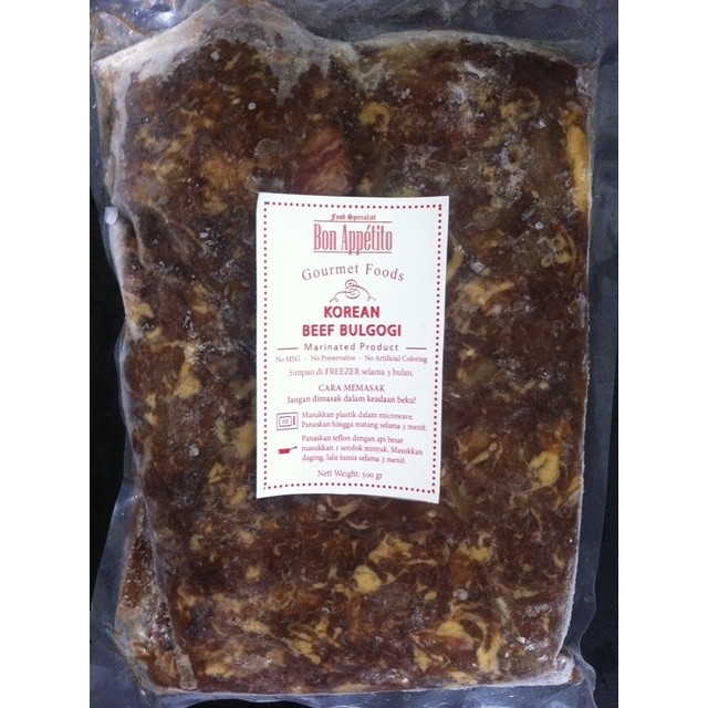 

Korean Beef Bulgogi / Daging / Ready to Cook / Sapi / Makanan Korea @500gr