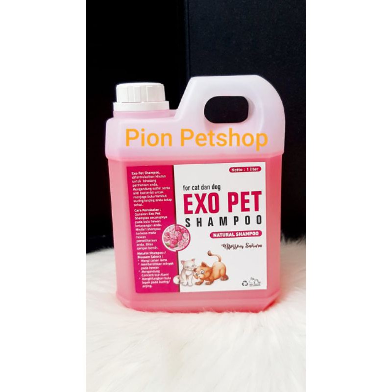 EXO Natural Shampo 1 liter (untuk anjing dan kucing)