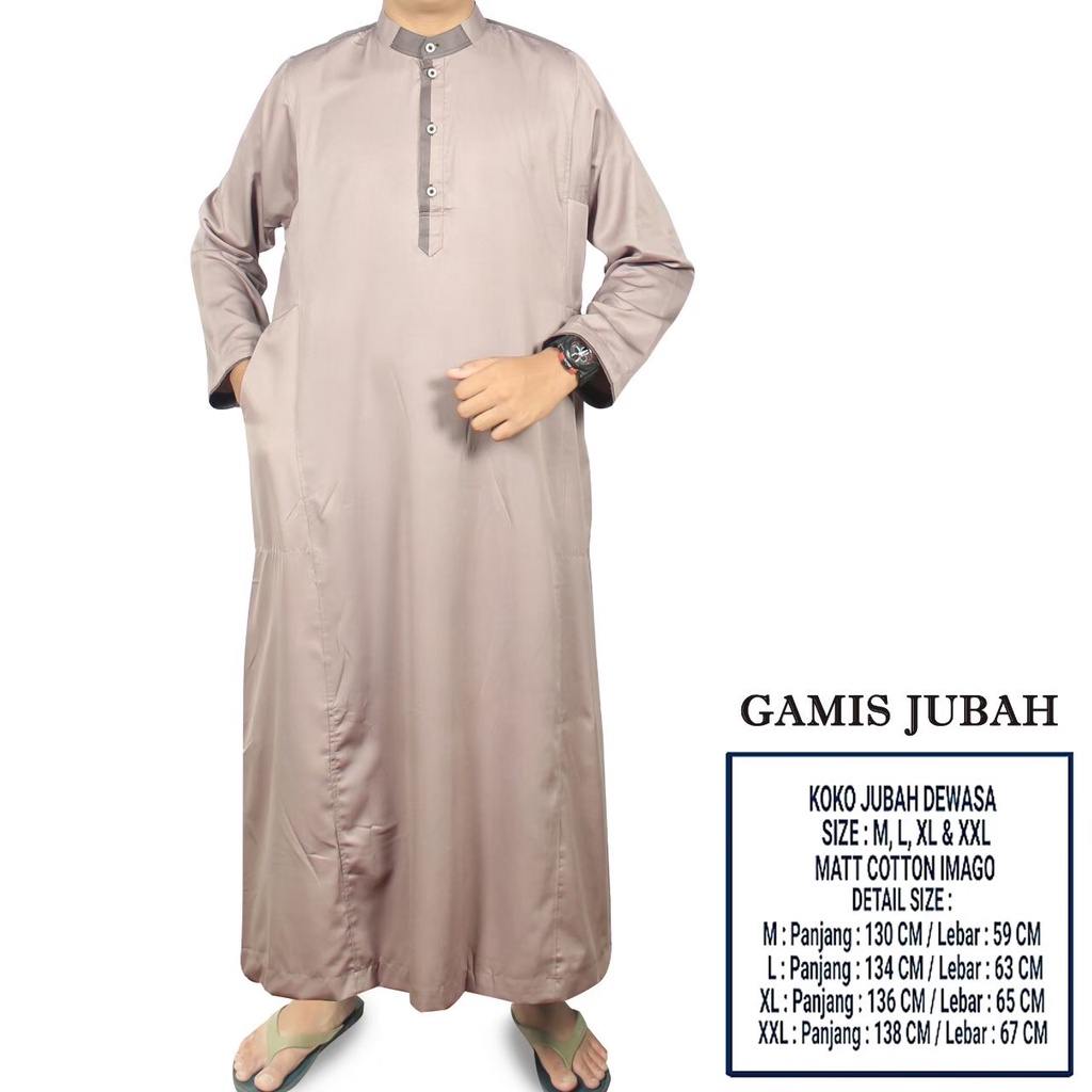 Baju Jubah Pria Gamis Pria Al Haramain Pakistan Lengan Panjang Lebaran Muslim Cowok Laki Laki Pria Dewasa Terbaru 2022