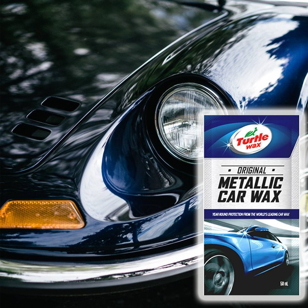 Turtle Wax Original Metallic Car Wax Sachet 50ml - Liquid / Mengkilapkan Dan Memberi Perlindungan