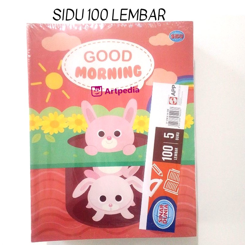 

MURAH !! Buku Tulis SIDU isi 100 Lembar / Buku Tulis Sinar Dunia 1 Pack (5Pcs Buku) - Buku Terlaris